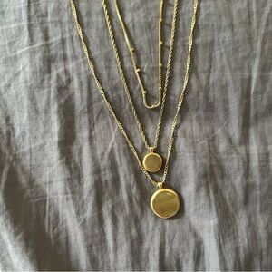 Madewell 3 Pack Coin Necklace